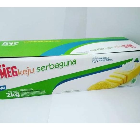 

Real produkc1C6o Keju Cheddar - Cheese Cheddar Meg Serbaguna 2kg