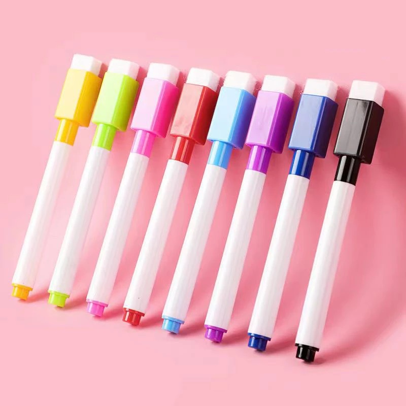 

PERALATAN MENGAMBAR SPIDOL WARNA WARNI 1 SET ISI 8PCS + PENGHAPUS KERING MAGNETIC WHITE BOARD