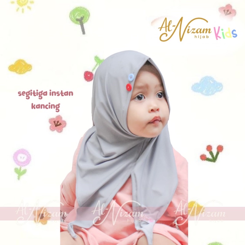[Bayijab] Pasmina Instan Bayi - Al Nizam Hijab Bayi dan Batita/ Al Nizam Hijab Kids/Al Nizam Hijab A