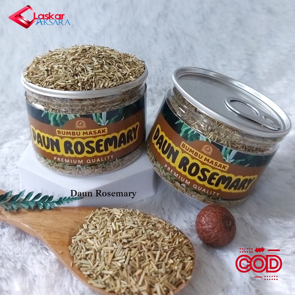 

Can - Rempah Daun Rosemary Kering Dried Rosemary Leaves / Premium