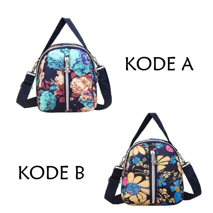 FYGALERY FYG1213 Tas Selempang Wanita Motif Slempang Mini Bahan Oxford Murah Fashion Bag