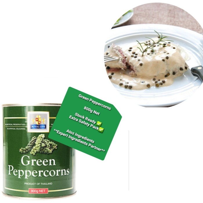 

Green Peppercorn Royale Line 800 Gram