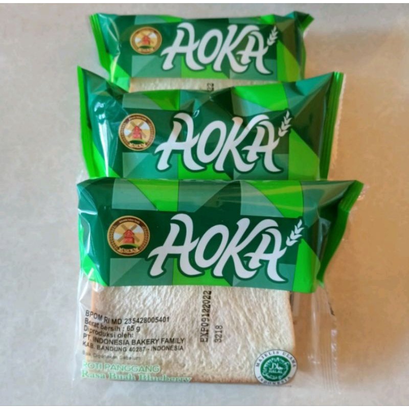 

Aoka roti viral roti panggang murah enak dan empuk