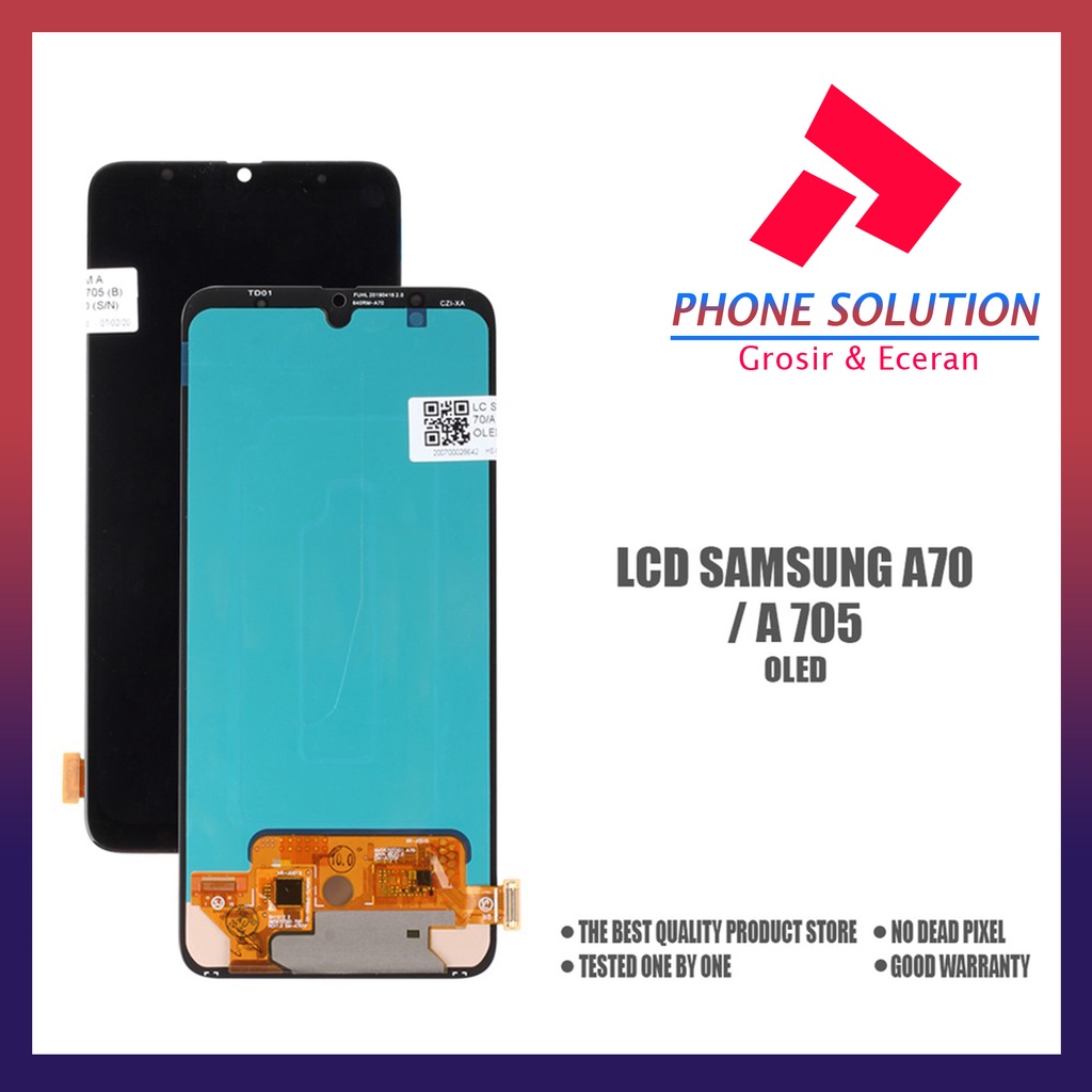 LCD Samsung A70 / LCD Samsung A705 100% Original Original Fullset Touchscreen // Supplier LCD Samsung - Garansi 1 Bulan