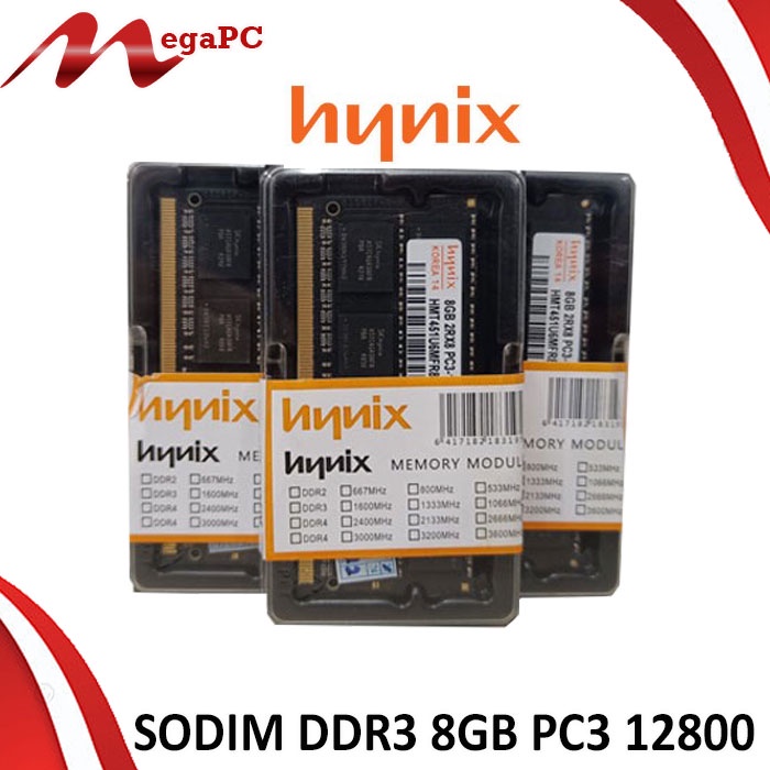 SODIM RAM LAPTOP DDR3 8GB PC3 12800 HYNIX