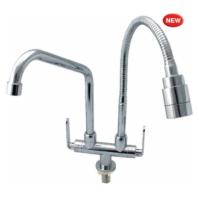 San-Ei Kran Dapur 2 output - Two Way sink Tap A 600