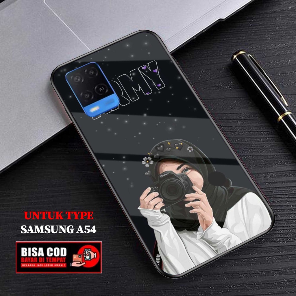 Case Samsung A54 - AGM CASE - Fashion Case hp Samsung A54 - Casing hp Samsung A54 - Silikon hp - Pel