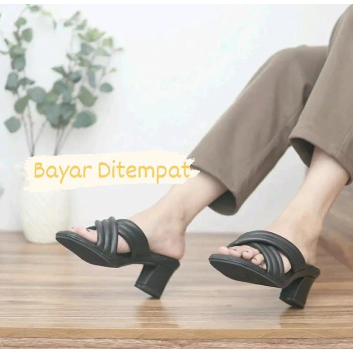 Sandal High Heels High Heels Wanita Terbaru Kekinian