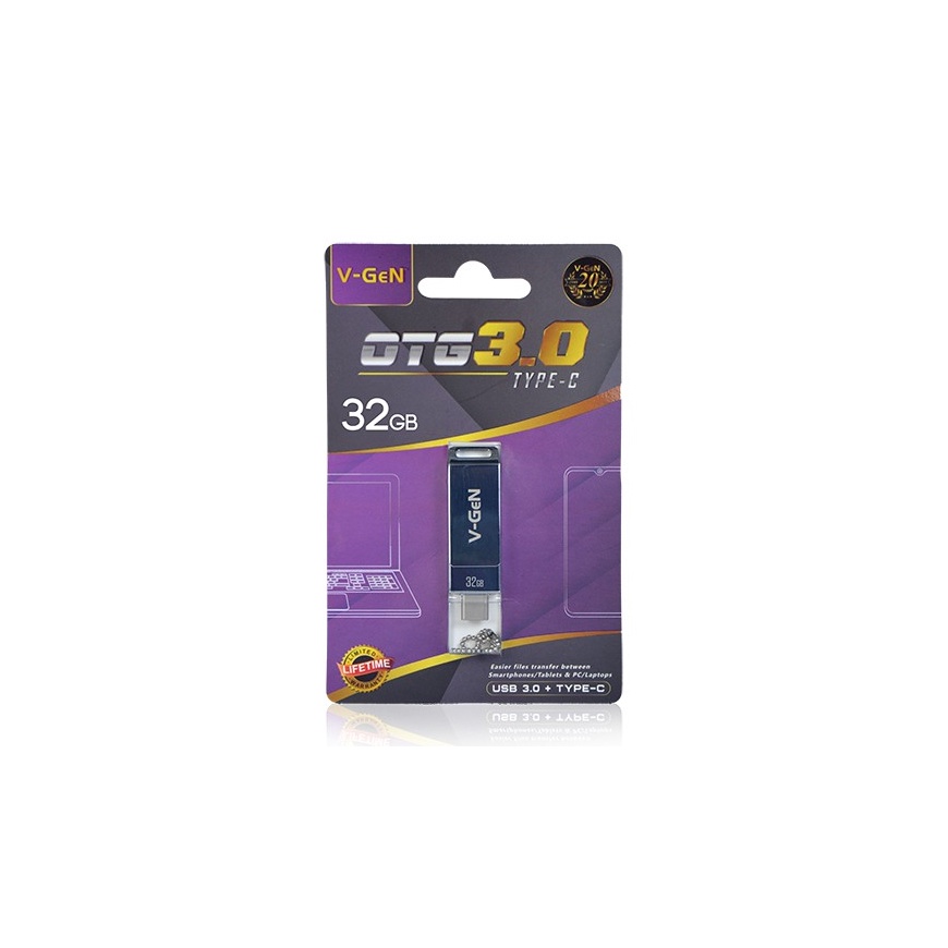 USB V-GEN Flash Disk OTG 3.0 to Type-C VGEN 32gb