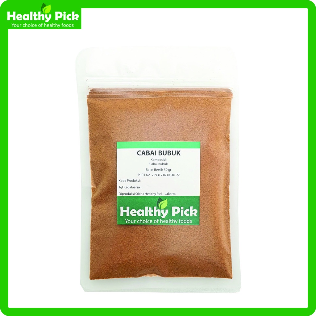 

Ground Chili Pepper / Cabai Giling Halus /Cabe Bubuk /Cabai Bubuk 50gr