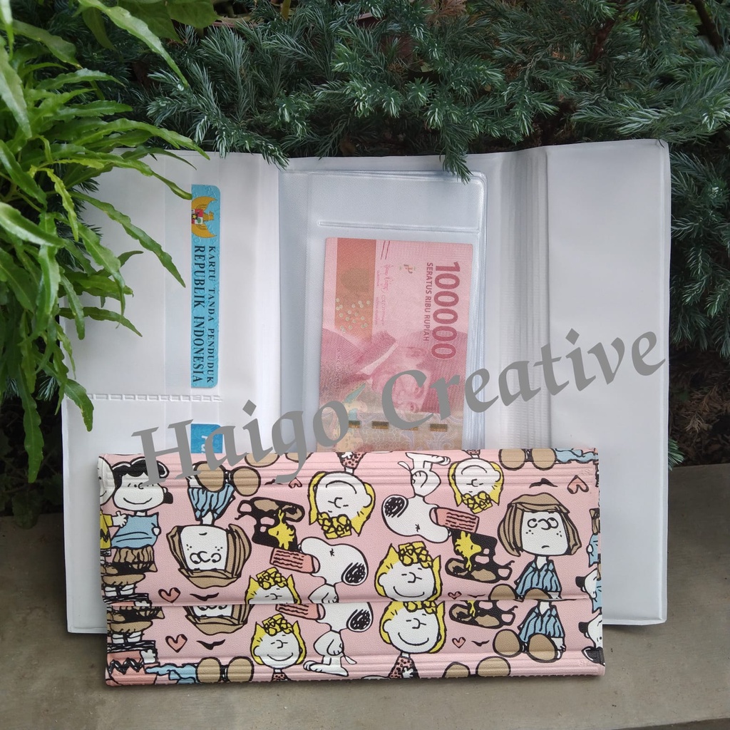 DOMPET SNOOPY - WALLET ORGANIZIER