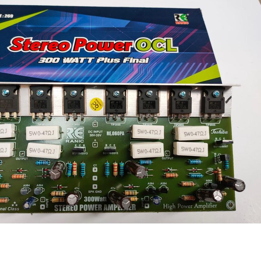 ➾ Kit Power Amplifier OCL 300W stereo ➤