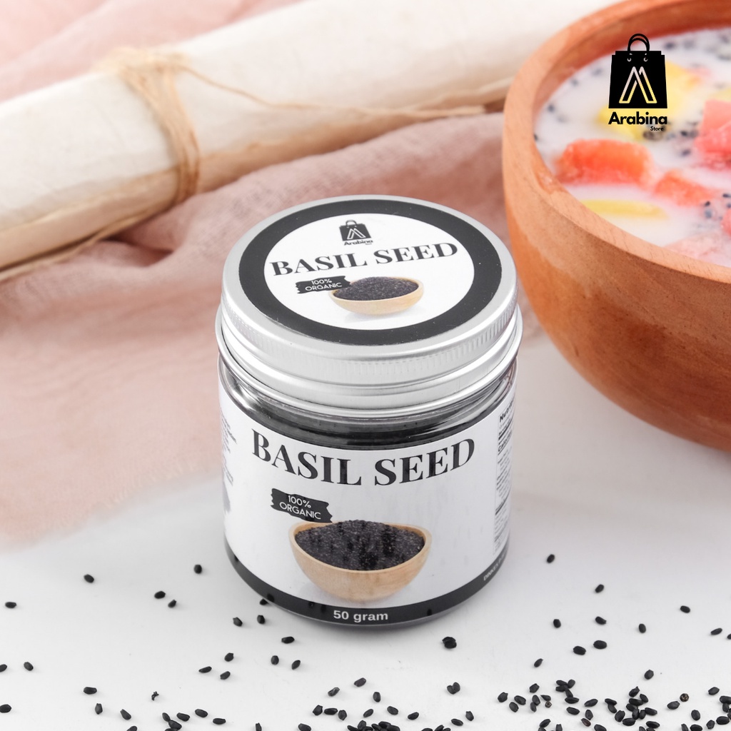 Basil Seed Arabina Original Menu Diet Organik Premium