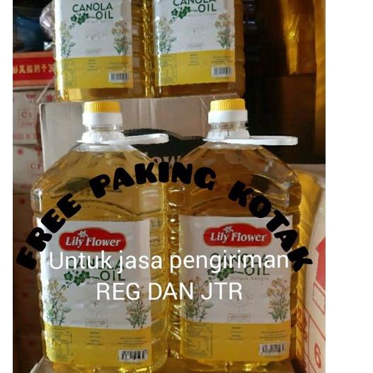 

SuperSale lily flower canola oil / minyak kanola /minyak canola / kana kemasan 5 liter / minyak biji matahari / sun flower oil 5 liter minyak mpsi
