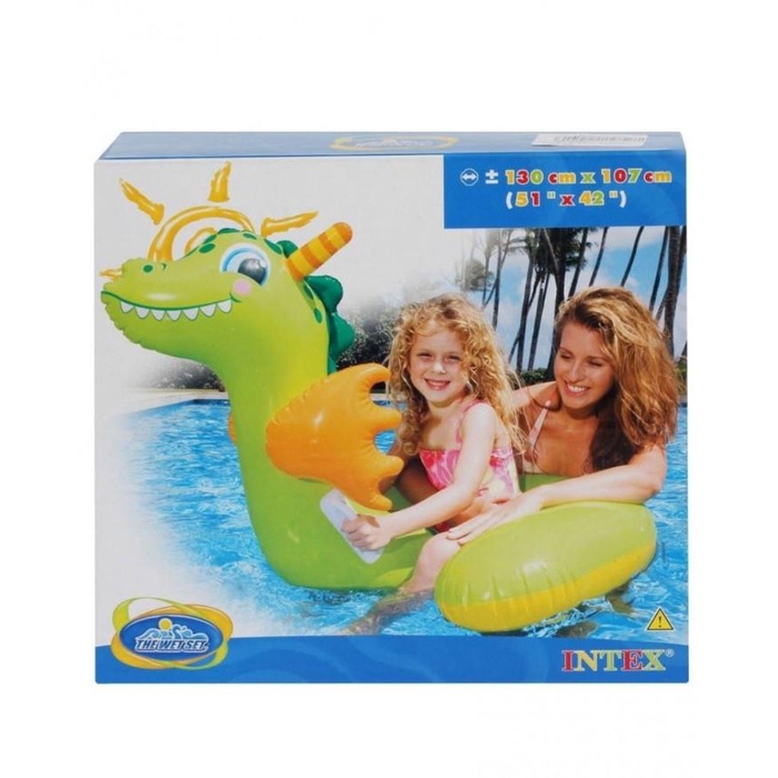 Intex 56562 Baby Dragon Ride On Child Float Pelampung Renang Anak