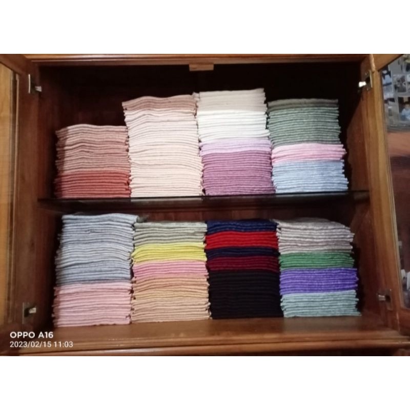 KAIN BATIK VISCOSE POLOS BAHAN BAJU POLOS