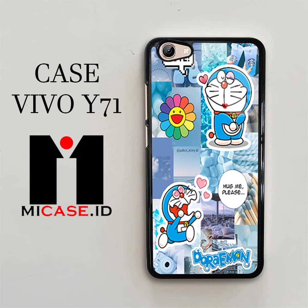 Case VIVO Y71 - Casing VIVO Y71 Fashion Case Terbaru 2023 MI.CASE [ DORAEMON ] Soft Case Glass VIVO 