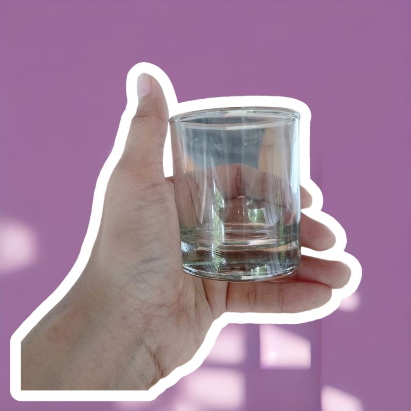 Gelas Sloki / Gelas kecil / Gelas lilin aromaterapi