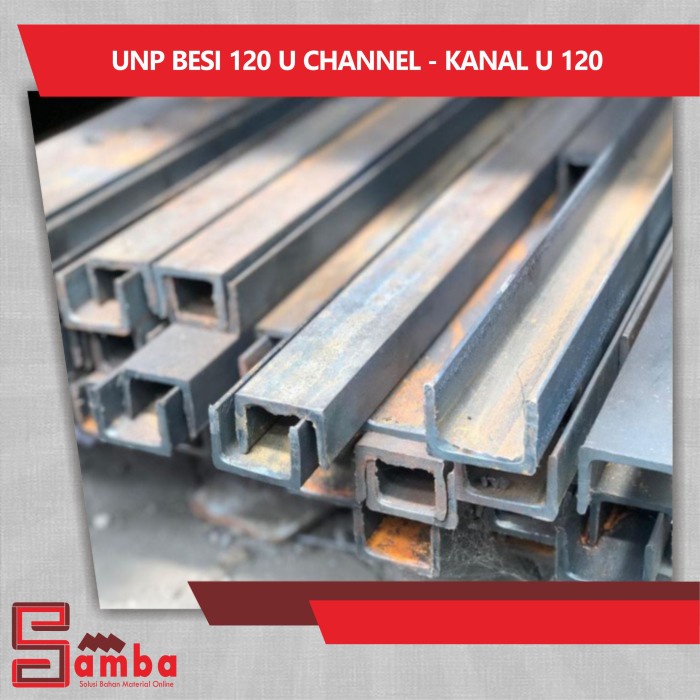 @@@@] UNP Besi 120 U Channel - Kanal U 120