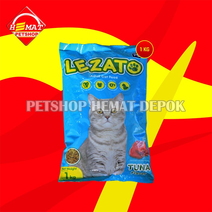 Makanan Kucing Lezato Dry Cat Food Fresh Pack 1 KG