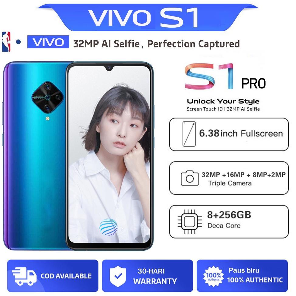 Handphone VIV0 S1 Pro RAM (8/128GB) 4500mah Baru ori gan hp murah