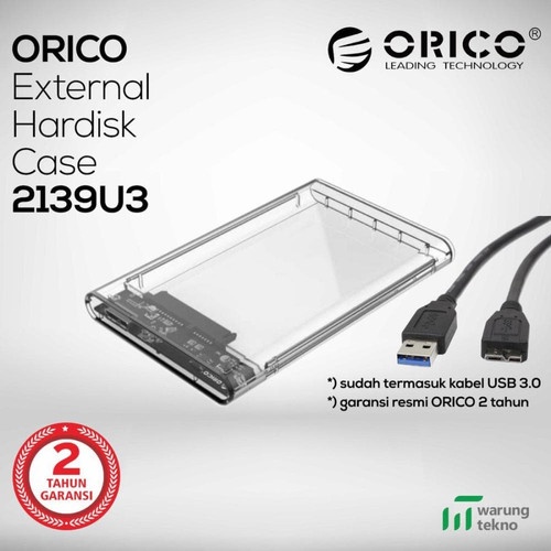 Casing Hardisk External HDD External Case 2.5&quot; USB 3.0 - ORICO 2139U3