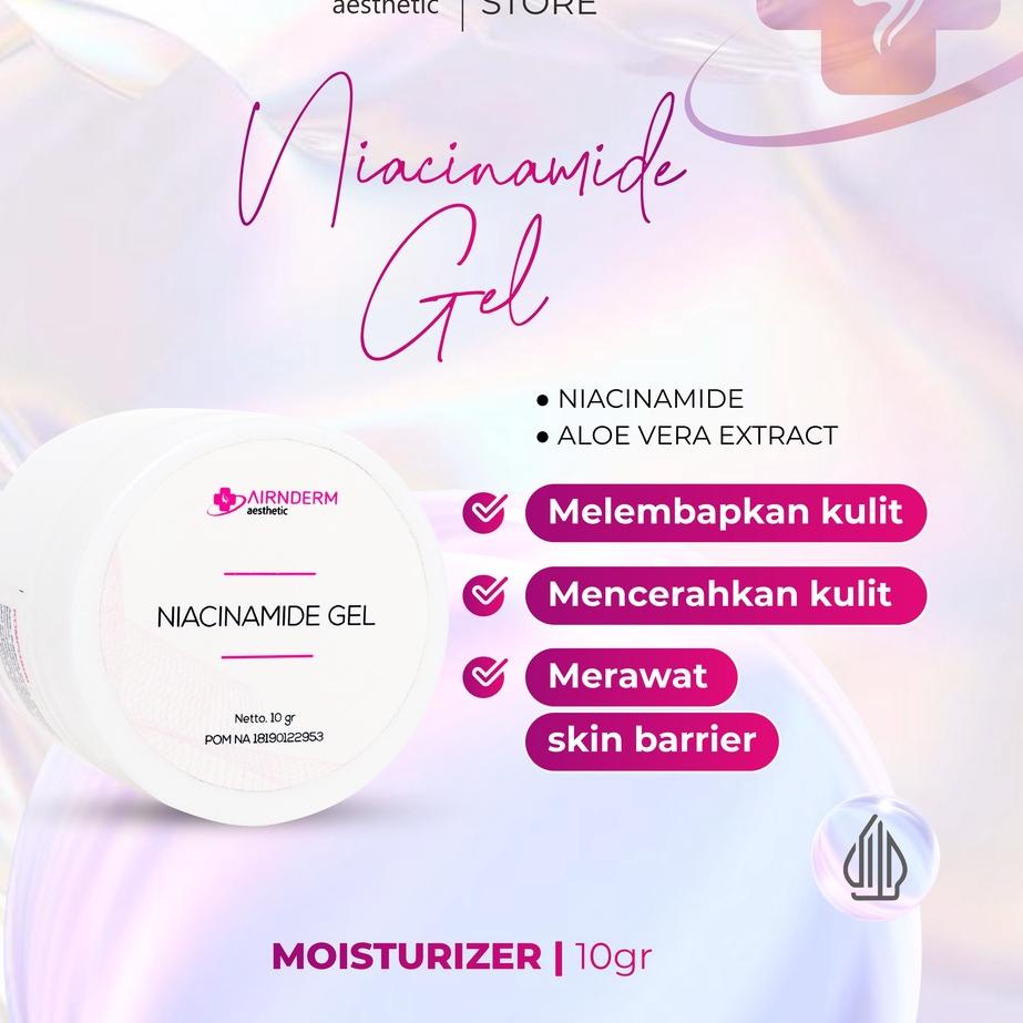♩ Airnderm Aesthetic Niacinamide Gel (by AIRIN BEAUTY) ➴
