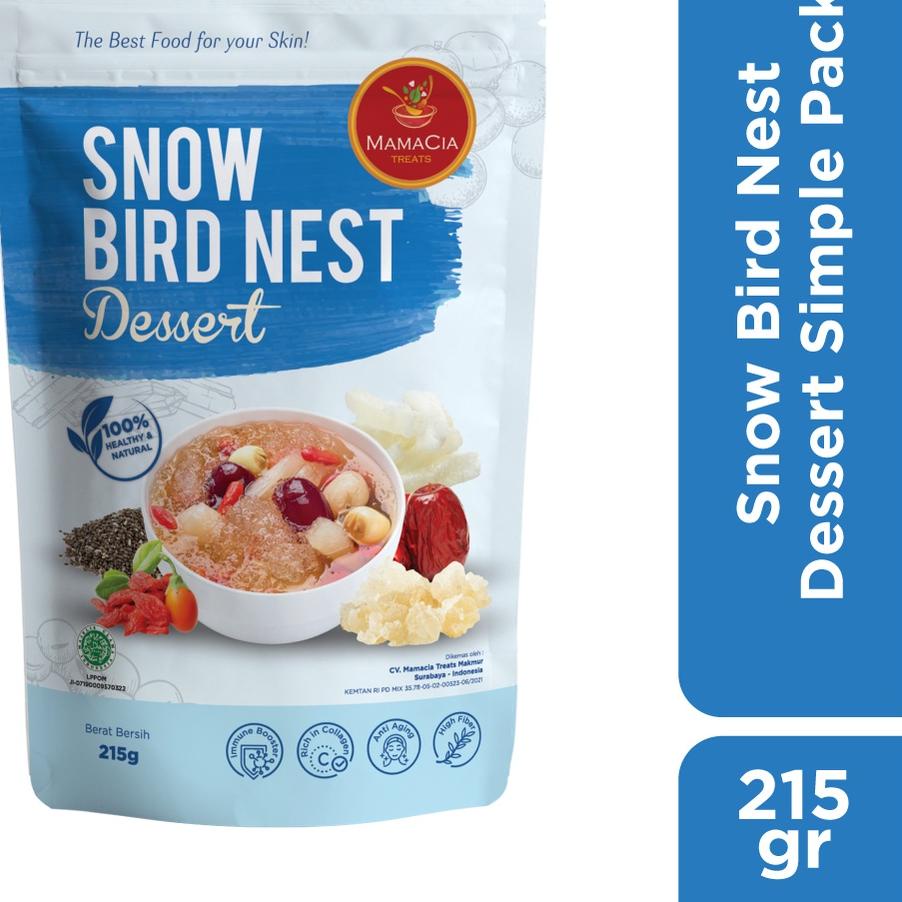 

☏ Mamacia Treats Paket Snow Bird Nest Dessert Simple Pack (Teman Setia Peach Gum) ◄