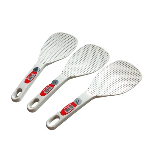 [BISA COD] PROMO Sendok Nasi Plastik Anti Lengket Tahan Panas Berkualitas Centong Nasi Centong Rice Cooker Sendok Saji Alat Saji Murah