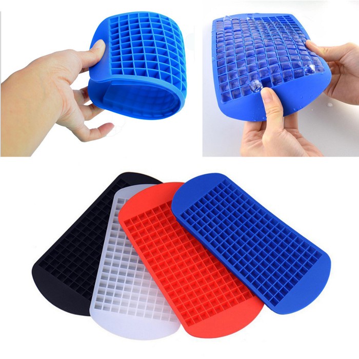 Silicone Cetakan Es Batu 160 Ice Cube Kecil