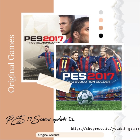 Pro Evolution Soccer 2017 PES 2017 Patch 2022-2023 + LIGA BRI PC LAPTOP GAMES