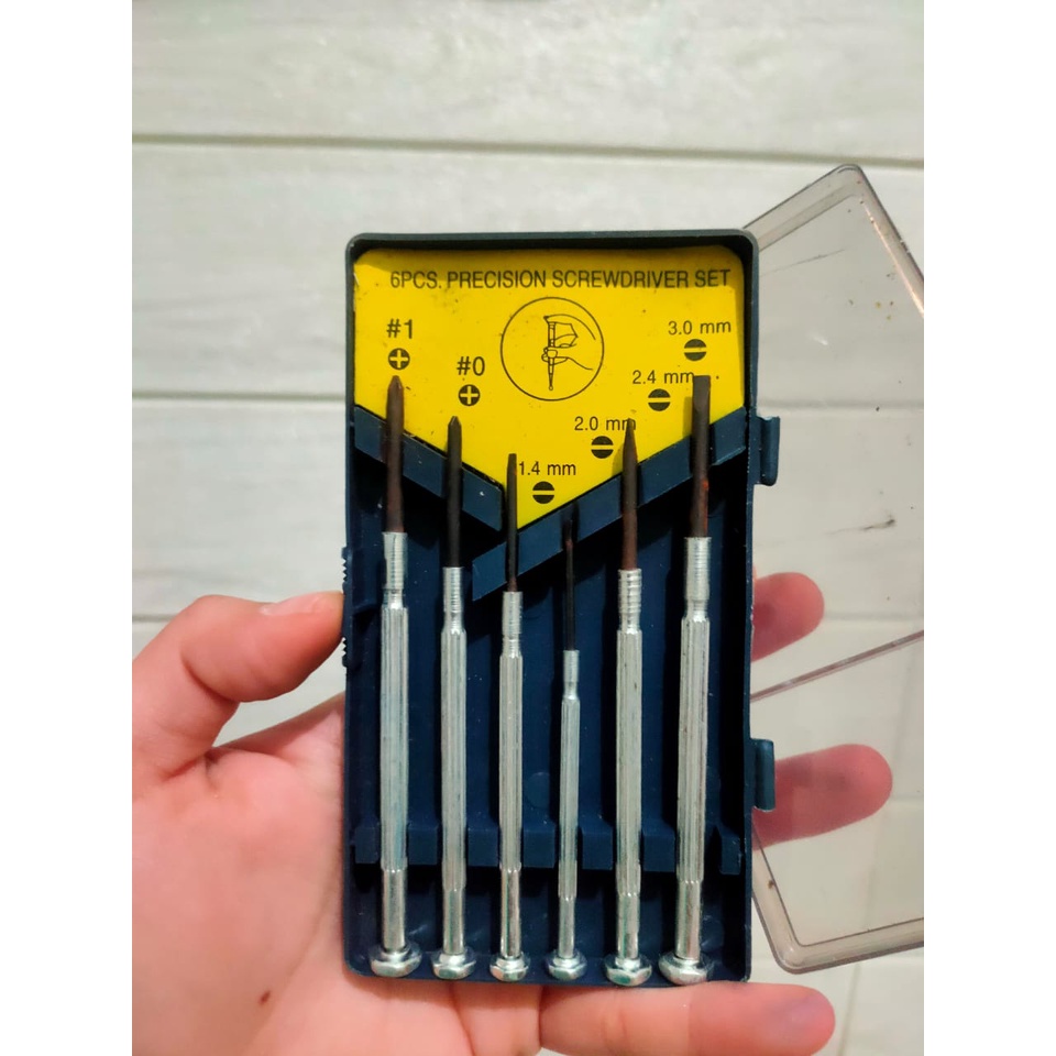 Precision Screwdriver set 6pcs KENMASTER