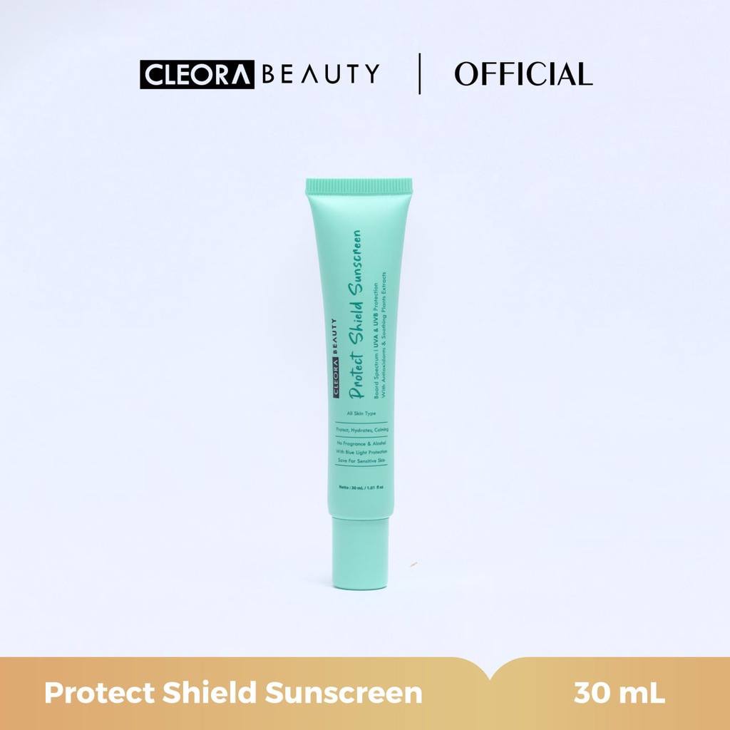 Cleora Protect Shield sunscreen Sunblock Bpom/original