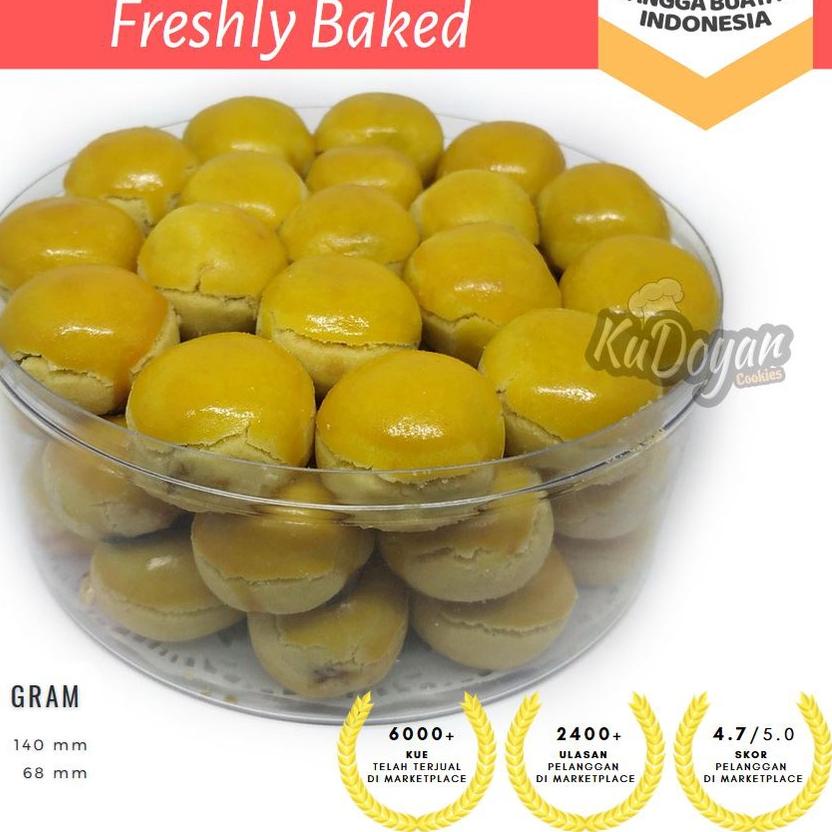 

☉ Kue Nastar Nanas Wisman Home-made 500 gram 1/2 kg Kudoyan ☆