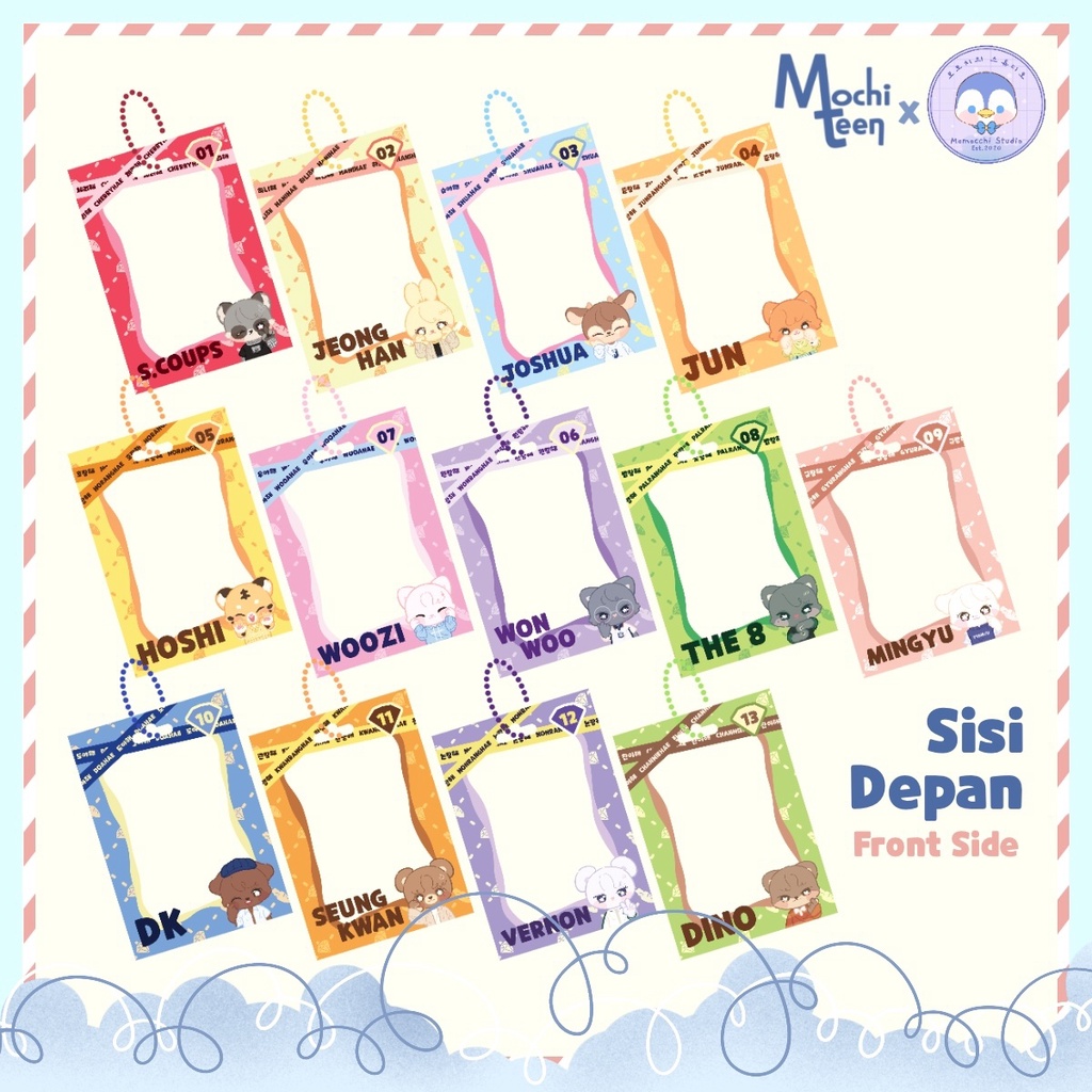 MochiTeen Seventeen Photocard PC Holder