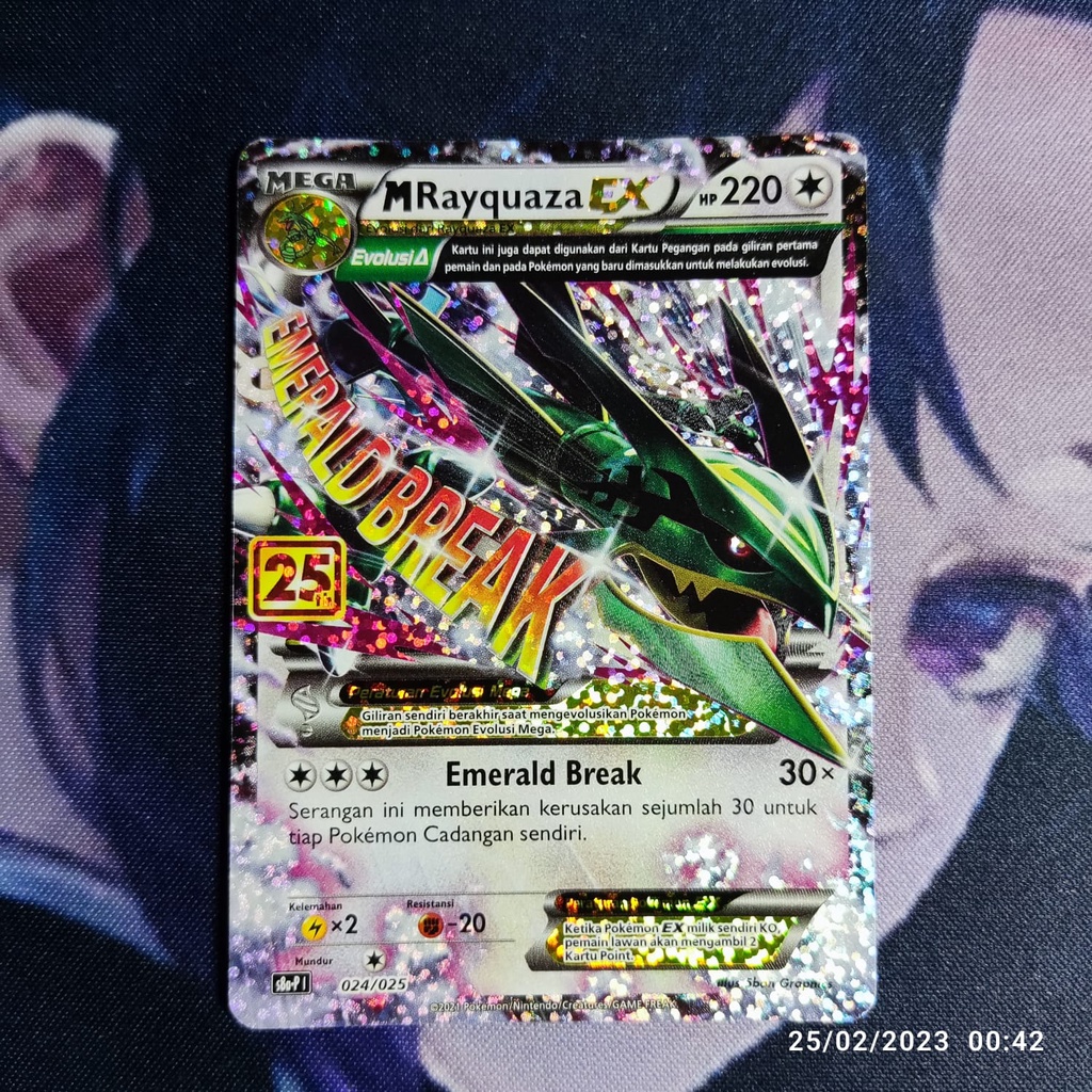 pokemon (ID) m rayquaza ex 25th - S8a-P 024/025 - FOIL