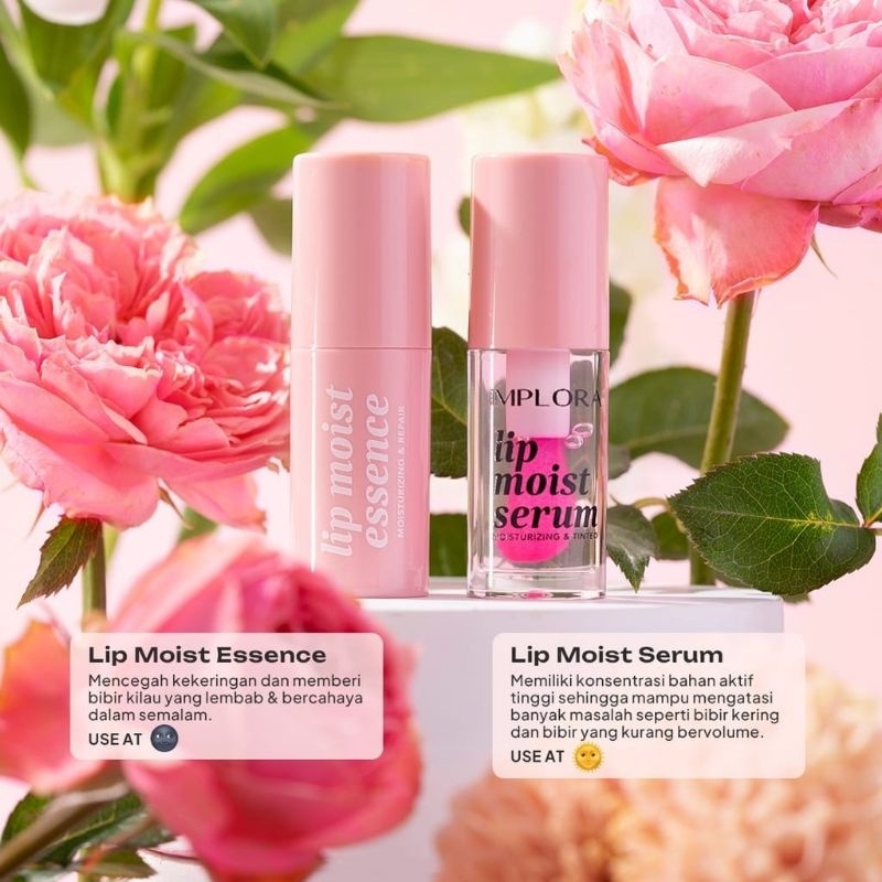 Implora Lip Moist Serum Menutrisi Bibir Lebih Sehat Lembab Bervolume