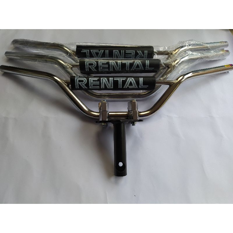 PAKET MURAH STANG TRAIL/TRONDOL MOTOR MATIC BEBEK HONDA YAMAHA UNIVERSAL