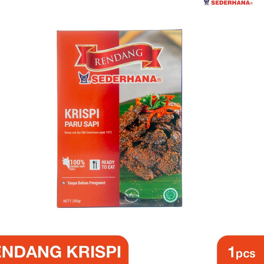 

❄ Rendang Paru Sederhana - Paru Sapi ♦