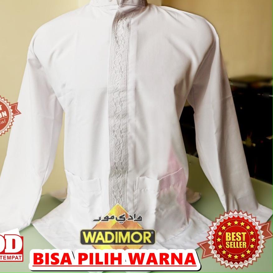 Best Seller NEW Baju Koko Wadimor Lengan Panjang 100% Original Pria Dewasa fashion muslim atasan baju pria muslimin pakaian sholat ✤ekg❀