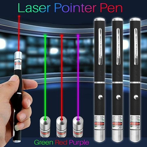 Pen Laser Pointer 5mw Warna Merah Biru Hijau Presentasi Meeting Beam Laser Pointer Pen Pulpen Laser