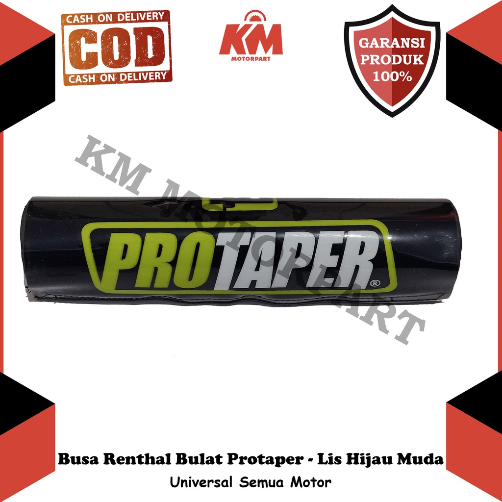 Busa Renthal Model Bulat Protaper Hitam Stang Universal