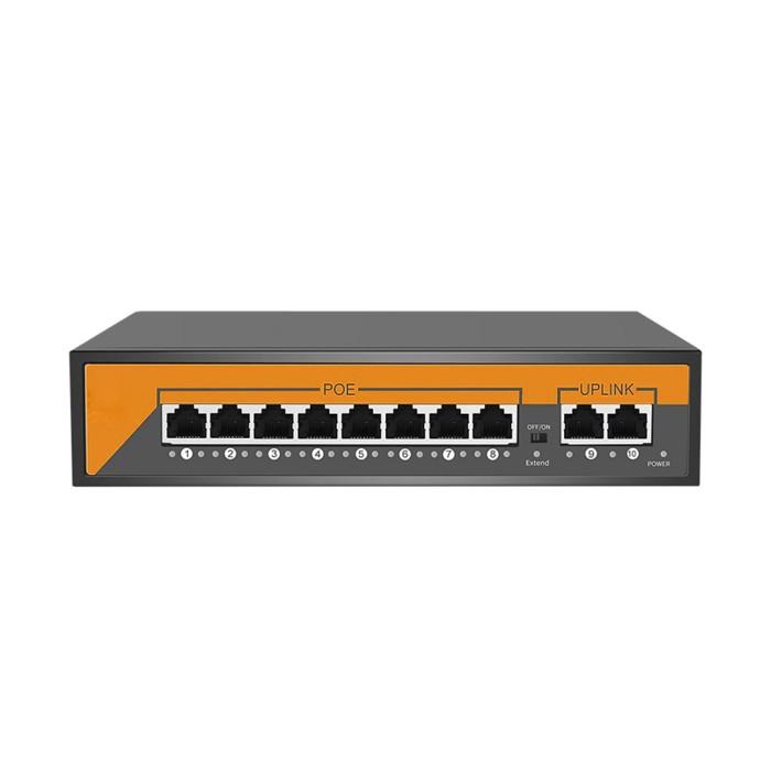 Switch POE Hub 8+2 Port / Switch POE 8 Port