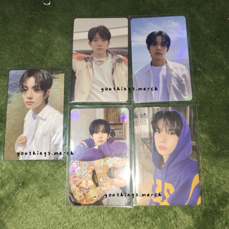 wts photocard enhypen heeseung gitar hoodie reg esse odyssey charybdis holo