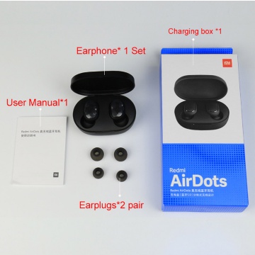 MI Airdots Headset Bluetooth TWS 5.0 Wireless Stereo Bass