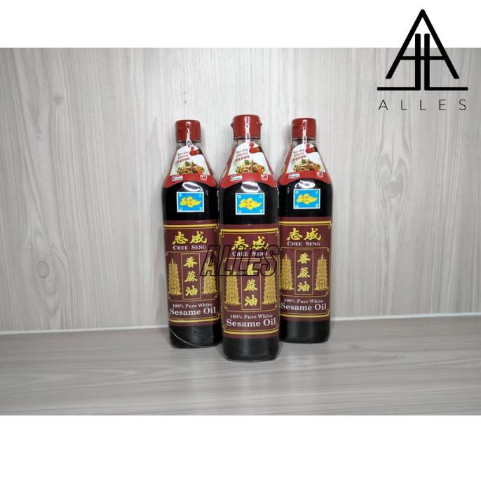 

Pagoda Besar Minyak Wijen / Chee Seng / Pure White Sesame Oil 750 ml ram05