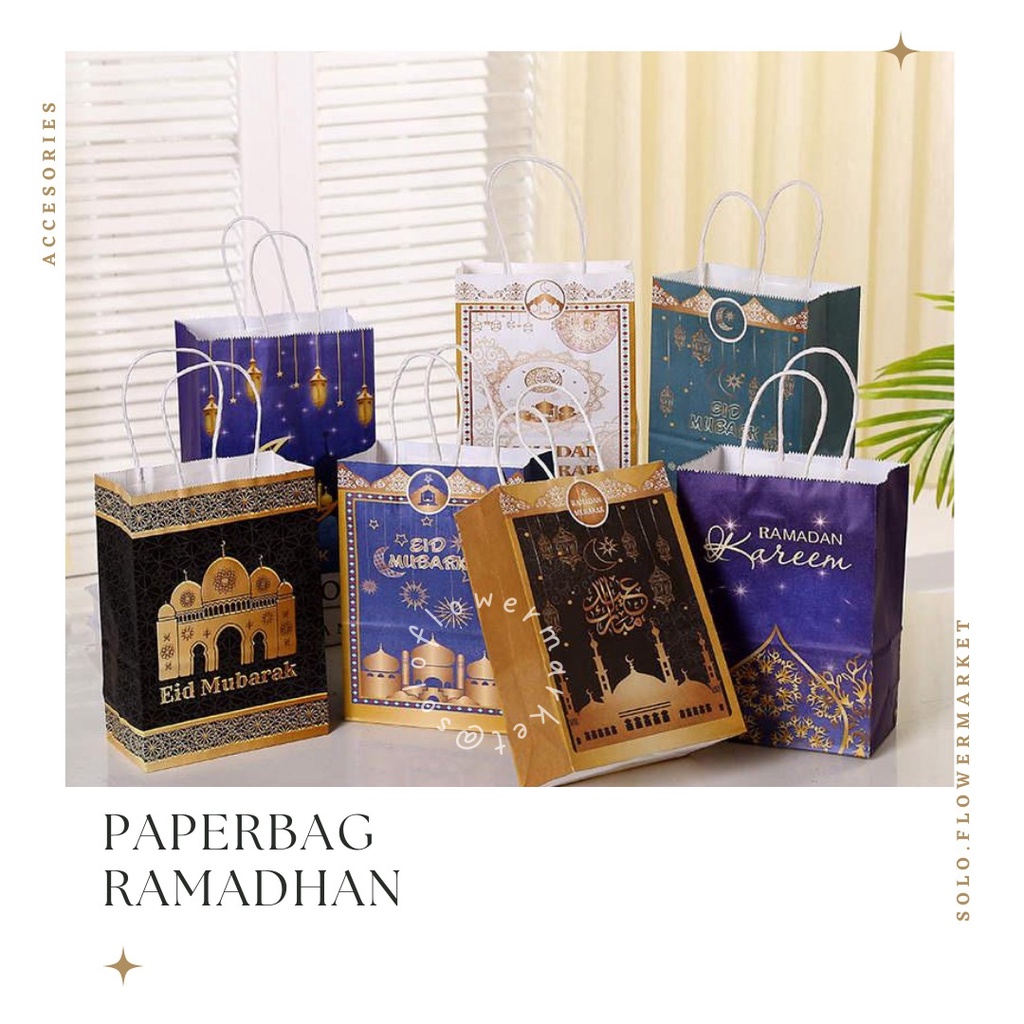 

PAPERBAG RAMADAN lebaran eid mubarak ramadhan kareem tas hampers lebaran grosir tas kertas Tas Souvenir / Goodie Bag Ramadhan - Idul Fitri - Lebaran tas toples box kemasan parcel lebaran ramadhan idul fitri Paperbag Ta'jil/ Jumat Berkah/ Kantong