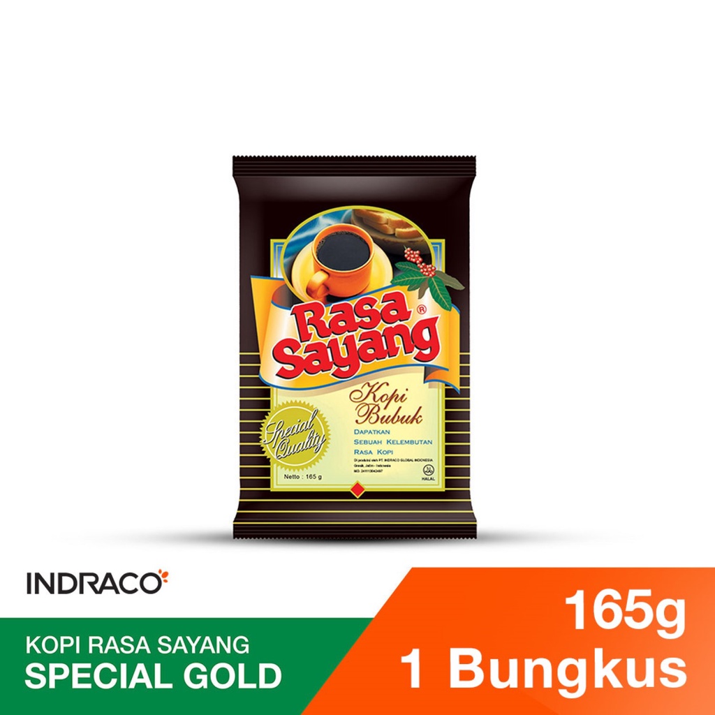 

Rasa Sayang Kopi Special Gold 165g