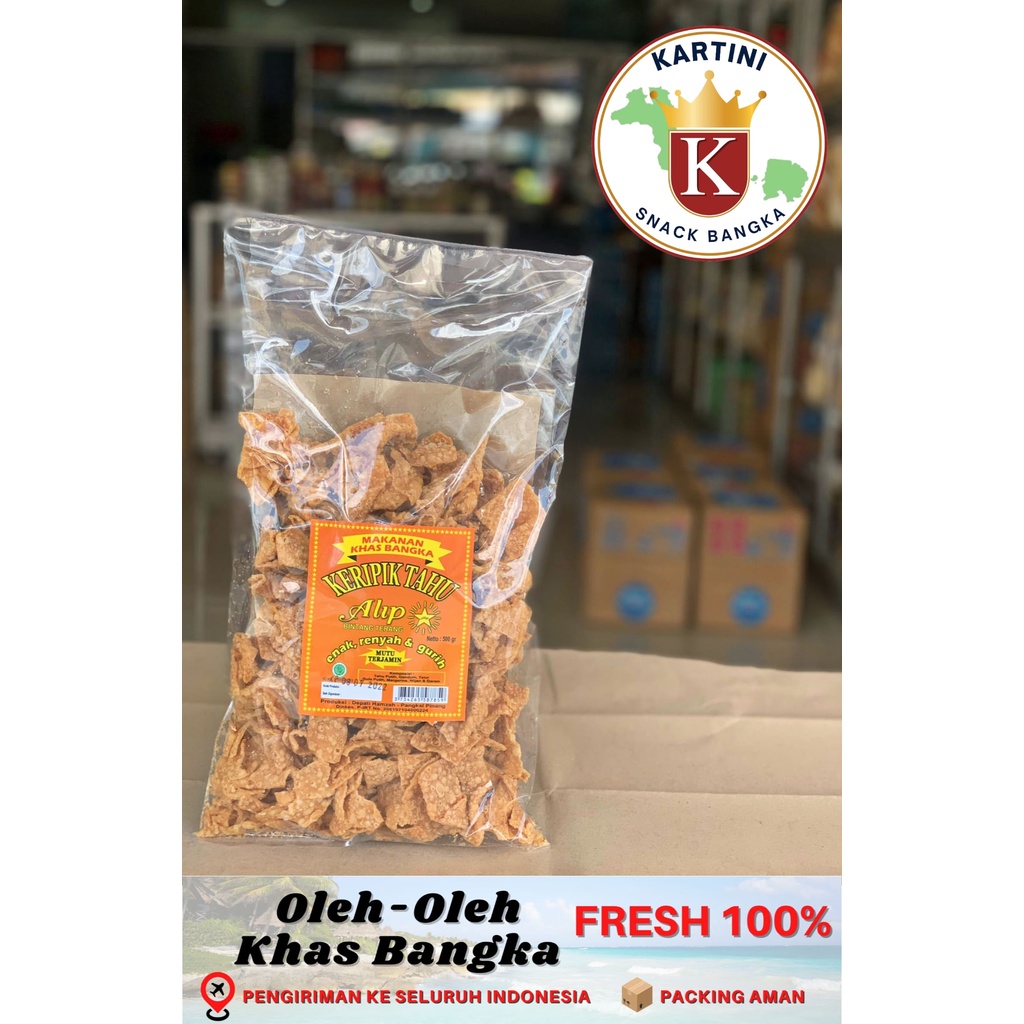 

Keripik Tahu / Mafa Alip 500gr Khas Bangka