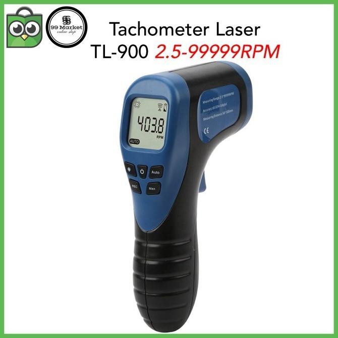 Tachometer Laser TL-900 Digital Non-Contact 99999RPM Tacho RPM Meter